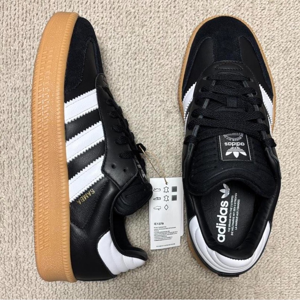 Adidas Samba XLG Black/White Unisex Sneakers